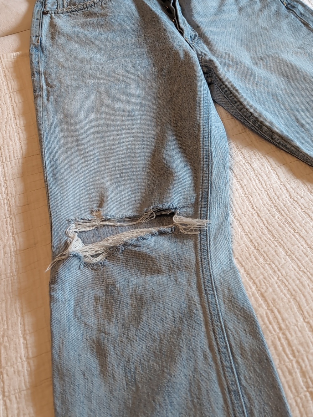 Agolde Riley High Rise Crop SZ28 - Picture 4 of 8